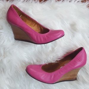 Lanvin pink wedges - size 36.5